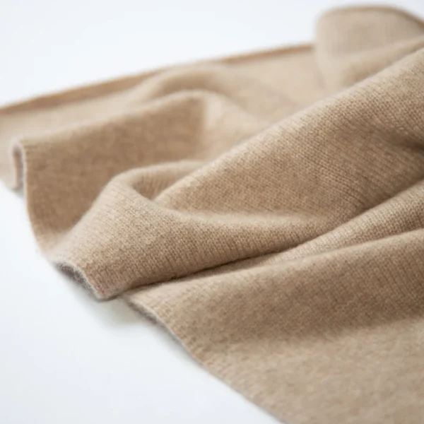 Kaschmir Babydecke "Babyblanket Saskia - beige"