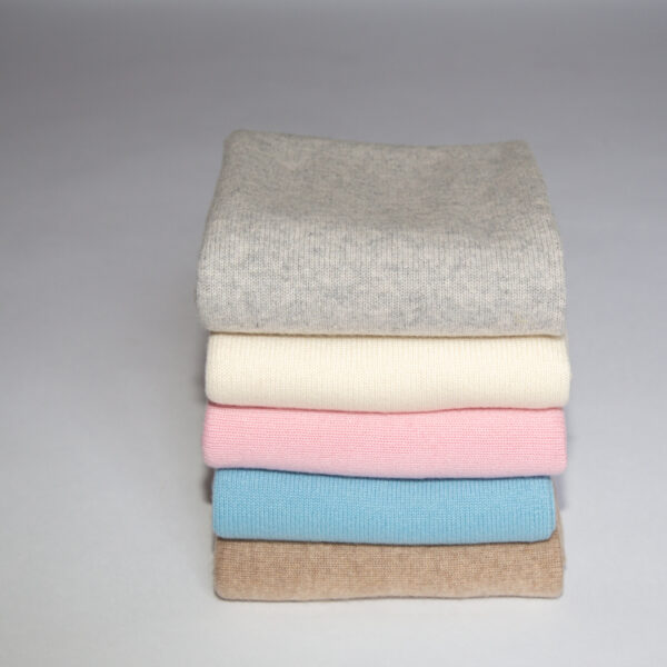 Kaschmir Babydecke "Babyblanket Saskia - beige" – Bild 3