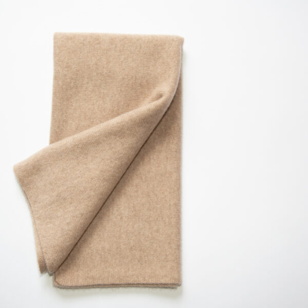 Kaschmir Babydecke "Babyblanket Saskia - beige" – Bild 2
