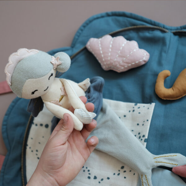 Meerjungfraupuppe "Doll Mermaid Nixie- blue Spruce" – Bild 4