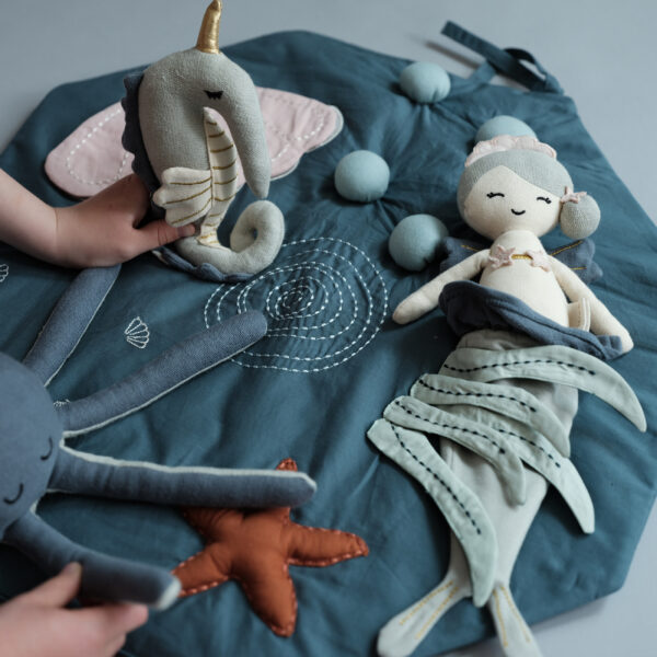 Meerjungfraupuppe "Doll Mermaid Nixie- blue Spruce" – Bild 2
