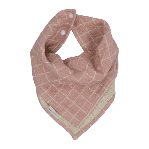 Halstuch "Foldover Bib - old rose"