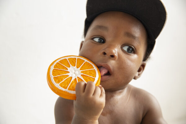 Greif- und Beißling Orange "Clementino the Orange - Teether&Bathtoy" – Bild 4