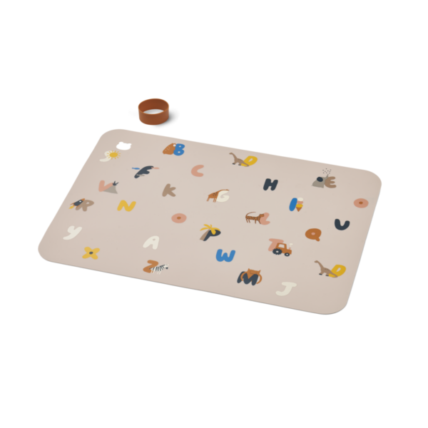 Platzmatte "Jude Placemat - Alphabet/sandy"
