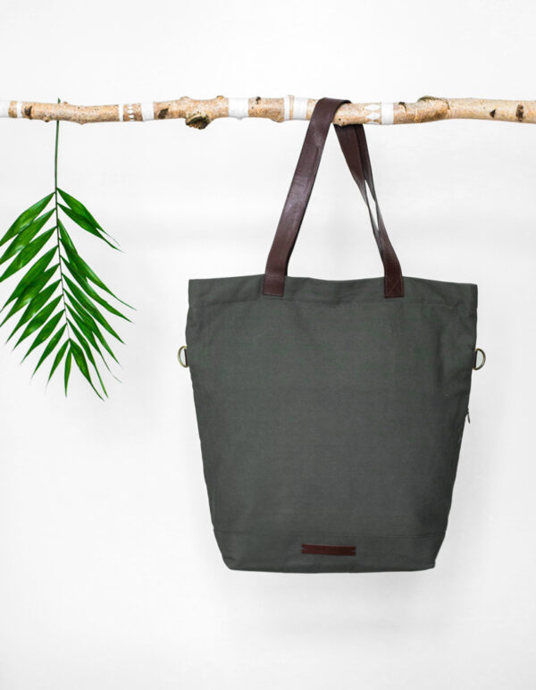 Wickeltasche "classic diaper bag family trip - olive" – Bild 3