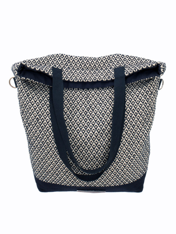 Wickeltasche "classic diaper bag road trip - off-white pattern"