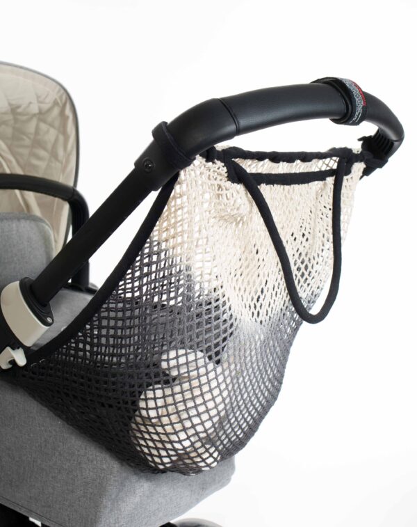 Kinderwagen-Netz "stroller net black bear - black dip dye"